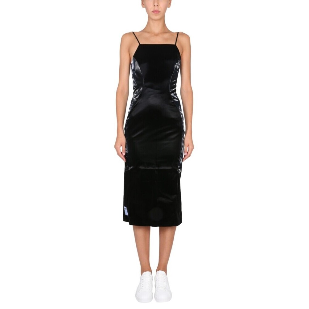 Mcq Midi Dress With Thin Adjustable Straps